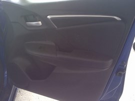 2017 HONDA FIT, BLUE, EX-L MODEL, 1.5L, AT,  A25199